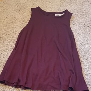 LOFT Deep Purple Tank Top